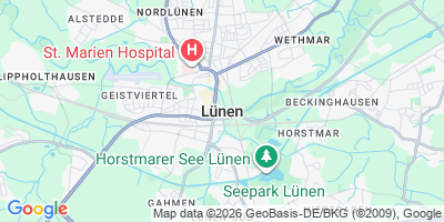 Karte Lünen