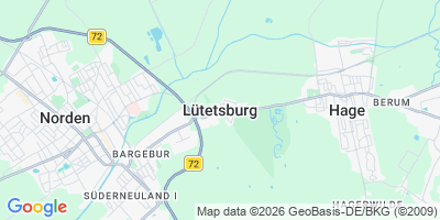 Karte Lütetsburg