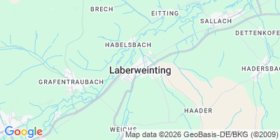 Karte Laberweinting