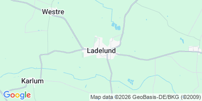 Karte Ladelund
