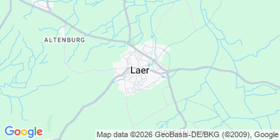 Karte Laer