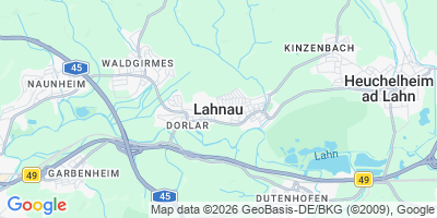 Karte Lahnau