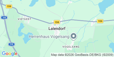 Karte Lalendorf
