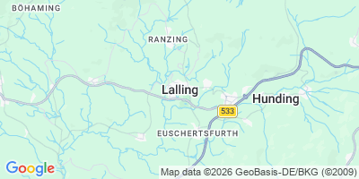 Karte Lalling