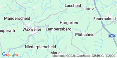 Karte Lambertsberg