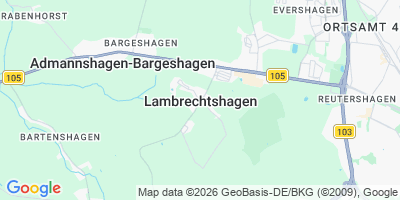 Karte Lambrechtshagen