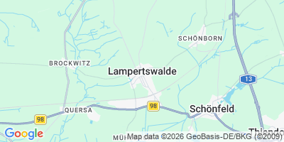 Karte Lampertswalde