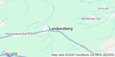 Karte Landensberg