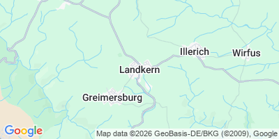 Karte Landkern