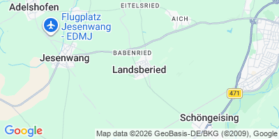 Karte Landsberied