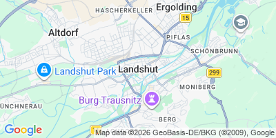 Karte Landshut