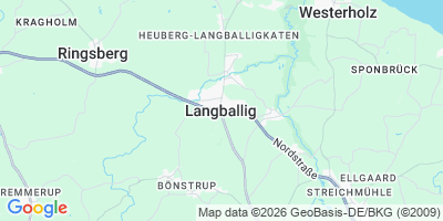 Karte Langballig