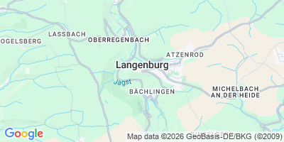 Karte Langenburg