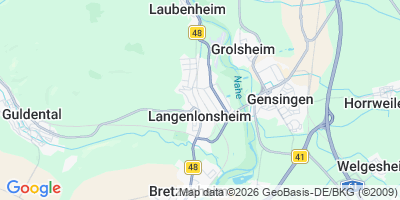 Karte Langenlonsheim