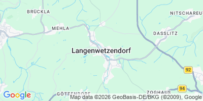 Karte Langenwetzendorf