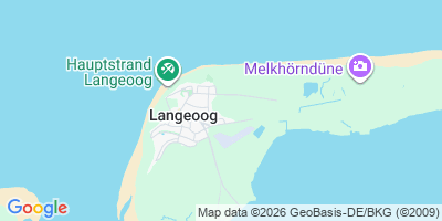 Karte Langeoog