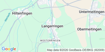 Karte Langerringen