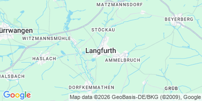 Karte Langfurth