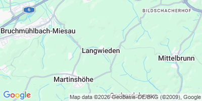 Karte Langwieden