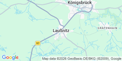 Karte Laußnitz