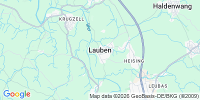 Karte Lauben