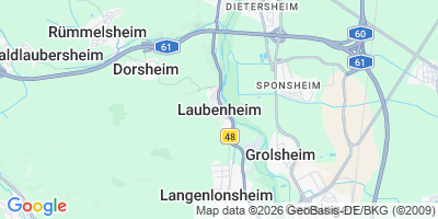 Karte Laubenheim