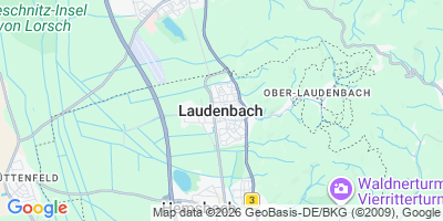 Karte Laudenbach