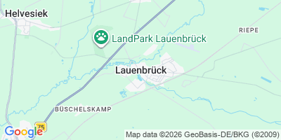 Karte Lauenbrück