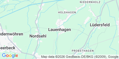 Karte Lauenhagen
