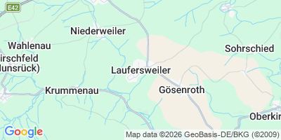 Karte Laufersweiler
