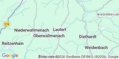 Karte Lautert