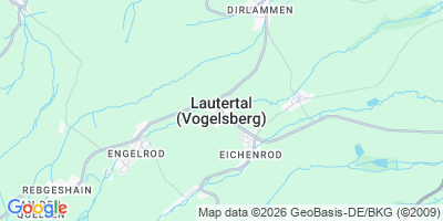 Karte Lautertal (Vogelsberg)