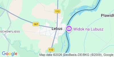 Karte Lebus