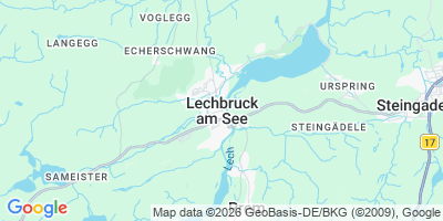 Karte Lechbruck am See