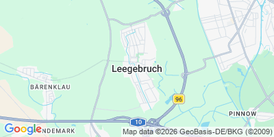 Karte Leegebruch