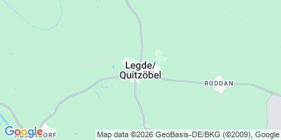 Karte Legde/Quitzöbel