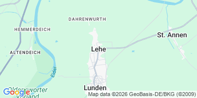 Karte Lehe