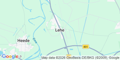 Karte Lehe
