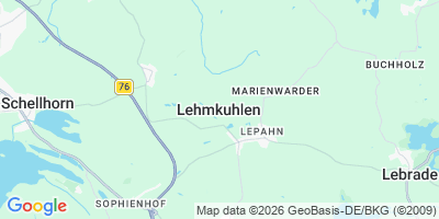 Karte Lehmkuhlen