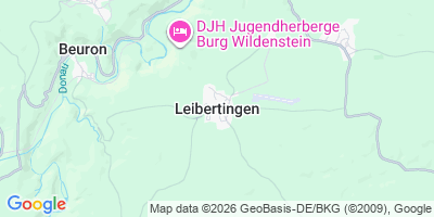 Karte Leibertingen