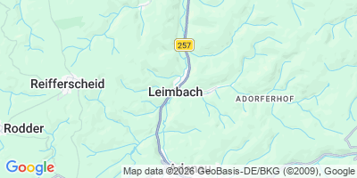 Karte Leimbach
