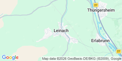 Karte Leinach