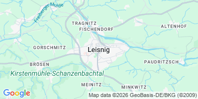Karte Leisnig