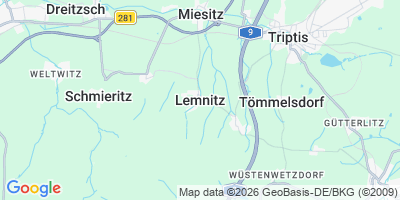 Karte Lemnitz