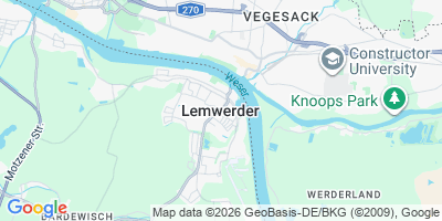 Karte Lemwerder