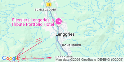 Karte Lenggries