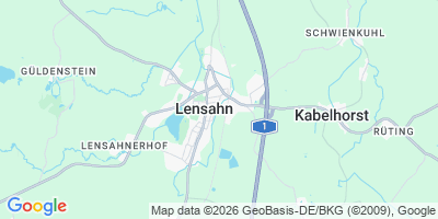 Karte Lensahn