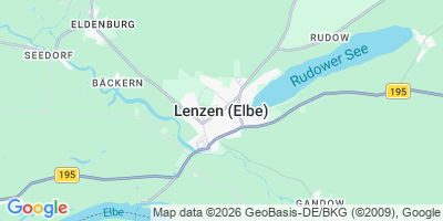 Karte Lenzen (Elbe)