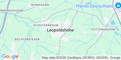 Karte Leopoldshöhe