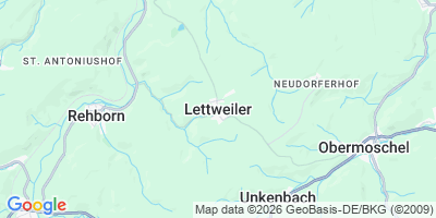 Karte Lettweiler